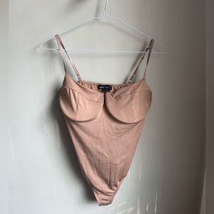 WET SEAL || Nude Bodysuit